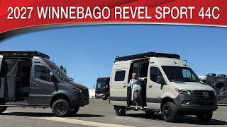 A preview image of the linked video showcasing 2027 Winnebago Revel Sport 44C