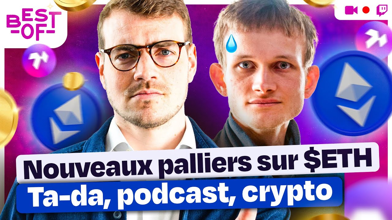 Ether à 1000$ : possible ? Update Ta-da et mon audience ! | Hasheur Live #BestOf