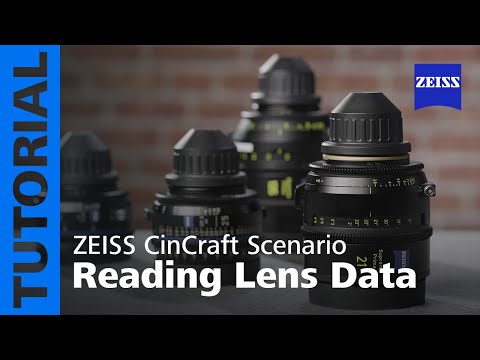 ZEISS CinCraft Scenario | Tutorial 03 | Reading Lens Data