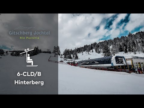 6-CLD/B Hinterberg | Gitschberg Jochtal | GoPro Timelapse 4K with GPS Data #dolomitisuperski