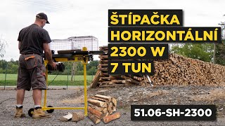 Štiepačka na drevo 230 V PROTECO 7T