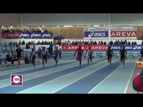 Nantes 2015 : Finale 60 m Juniors M (Amaury Golitin en 6''80)