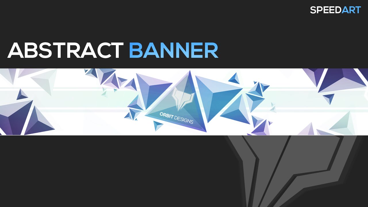 Abstract Banner - SpeedArt