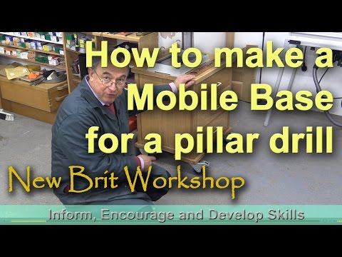 How to make a Mobile Base for a Pillar Drill