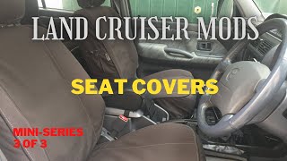 Land Cruiser Mods: Seat Covers