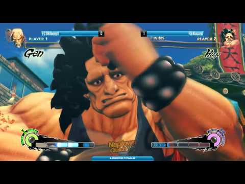 USF4 Losers Finals @ Naptown Clutch V - DBJoseph vs F3 Alucard [720p/60fps]