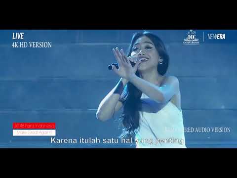 4K Sisca JKT48 - Pesawat Kertas 365 Hari Live Solo Version