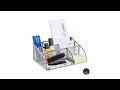 Schreibtischorganizer 5 Ablagen Metall