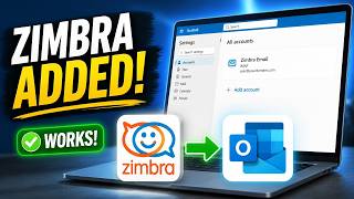 How To Add Zimbra Email To Outlook (Quick and Easy)