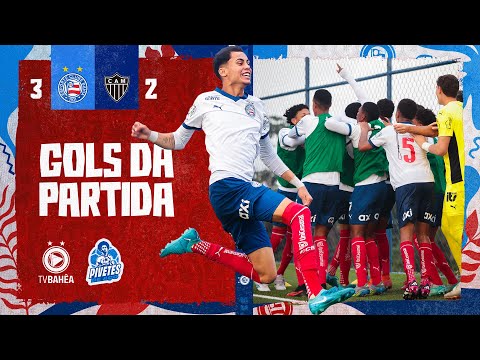 SUB 17 - BAHIA 3 x 2 ATLÉTICO/MG - GOLS - BRASILEIRO (17/06/25)
