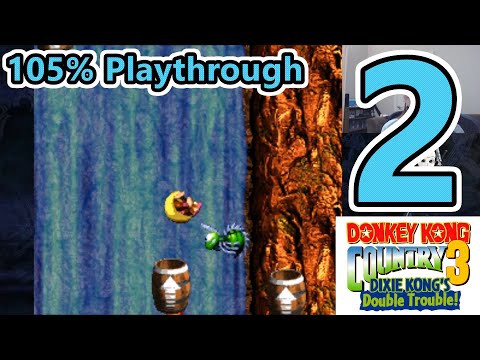 Donkey Kong Country 3 - 105% Playthrough (Part 2) (Stream 30/01/20)