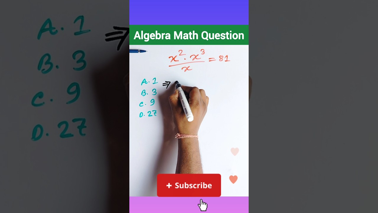Very Nice Algebra Simplification Math Problem #shorts #maths #algebra #simplification #mathematics