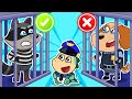Uh Oh Can Pawlina Babysit Goo Police Daycare Challenge Stories For Kids By Fire Spike