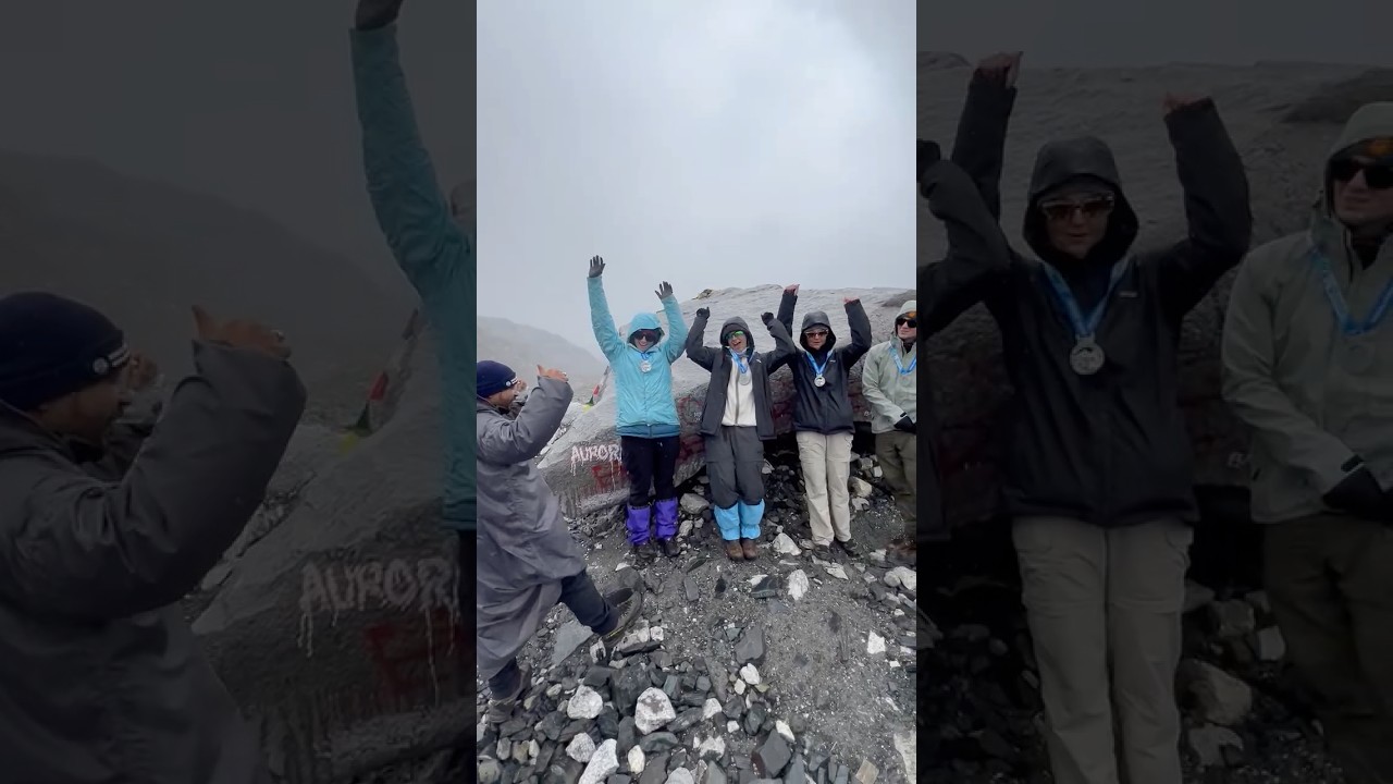 Medal earned. Everest Base Camp conquered.