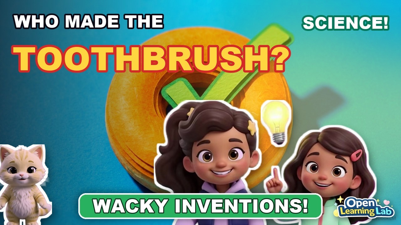 🪥 Who Invented the Toothbrush? (and Donuts!) | Fun Inventions Explained for Kids