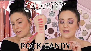 COLOURPOP ROCK CANDY COLLECTION! REVIEW & TUTORIAL #colourpop #colourpoprockcandy