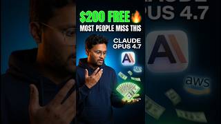 $200 FREE Claude Opus 4.7 - Most People Miss This🤯