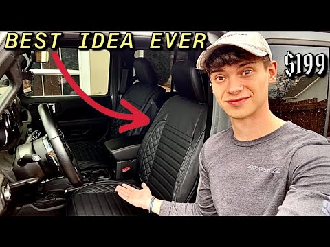 Jeep JL/JT/JK Seat Covers, Save Your Wrangler ASAP