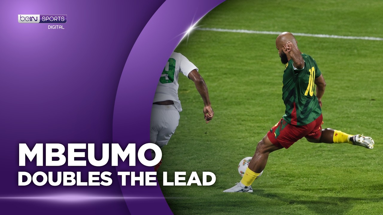 Bryan Mbeumo Finds the Net and Doubles Cameroon’s Lead vs Comoros | AFCON 2027 Qualifiers