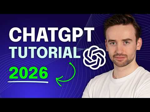ChatGPT Grundlagen 2026 - In 30 Minuten vom Anfänger zum Experten