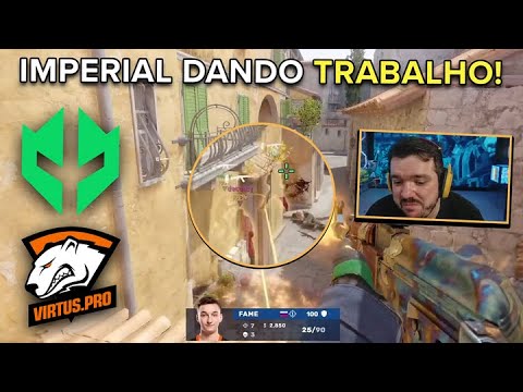 IMPERIAL vs VIRTUS PRO -  PGL CS2 MAJOR COPENHAGEN DIA 1