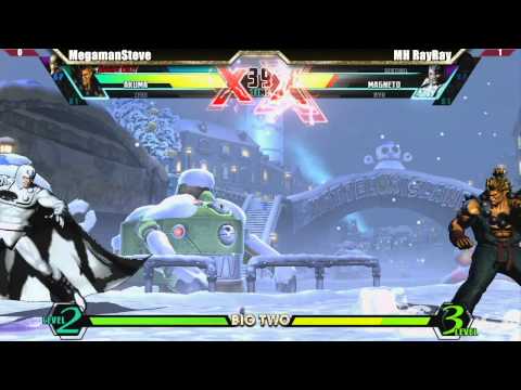 UMVC3 Megaman Steve vs MH RayRay - Big Two #39 Sponsored in part by Shoryuken.com