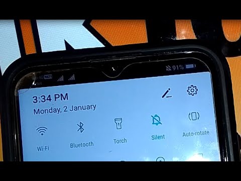 how to turn on silent mode in honor 20i mobile !! honor 20i mobile me silent mode kaise kare