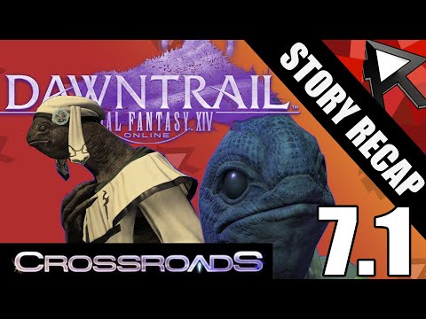 FFXIV Dawntrail  7.1 Story Recap - Crossroads.