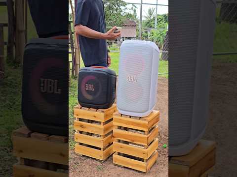 JBL PartyBox Club 120 & PartyBox Encore Essential 2 (AURACAST Mode) #audio #jbl #usa #shortvideo