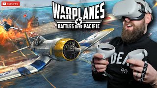 The new WARPLANES VR is the best looking Quest 2 flying game BY FAR! // Quest 2 Gameplay