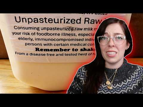 please don't drink raw milk