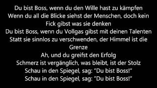 Kollegah du bist  Boss lyrics