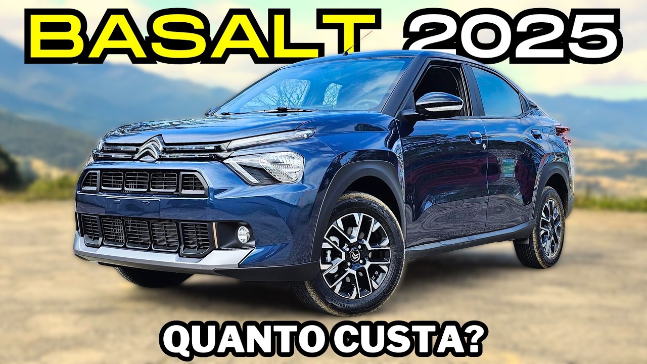 Citroen Basalt 2025 teste na estrada! Superou Nivus e Fastback no espaço!