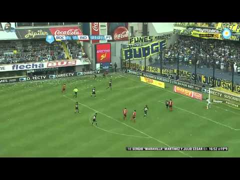 Boca Juniors 2 - 1 Independiente [Resumen HD] Torneo Inicial 2012