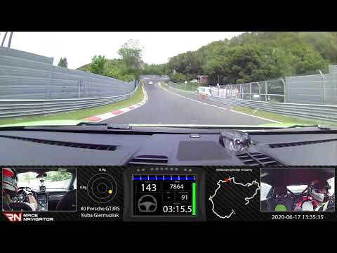BTG 6:49.3 Nurburgring Nordschleife GT3 RS 17.06.2020