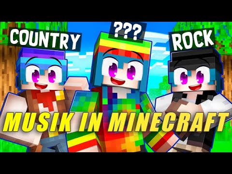 Candy - 5 TYPES OF MUSIC in MINECRAFT 🎸