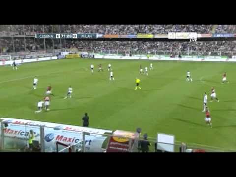 Robinho VS Cesena - 11/09/10