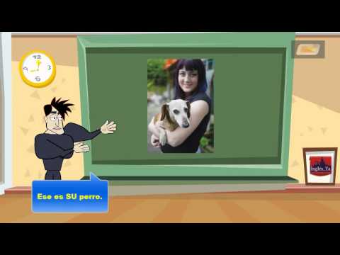 1.1.4.5 Possesive adjectives