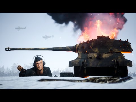Post Scriptum King Tiger under Pressure  - 4K