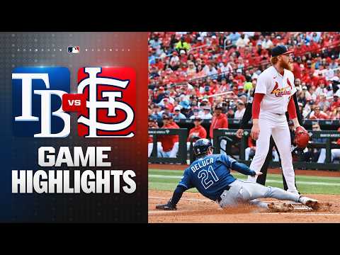 세인트루이스 VS 탬파베이 MLB 하이라이트