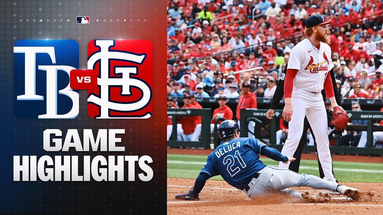 3월30일 탬파베이 세인트루이스 MLB 하이라이트