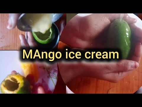 Mango ice cream😋😍