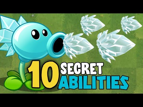 10 Secret abilities of Plants that you might actually MISSED in PvZ 2