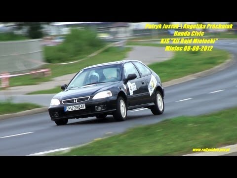 Patryk Jusiak \ Angelika Próchniak - Honda Civic - KJS "XII Rajd Mielecki" Mielec 09-09-2012