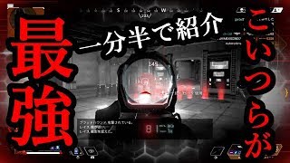 Apex Legends 最強武器を一分半で解説！結局強い武器とは？自分に合った武器とは？