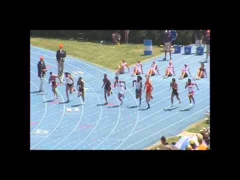 2012 IHSA Girls State Meet - 2A 100m Final