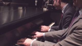 Dave Brubeck Take 5 - live piano duet (unplugged)