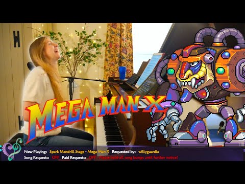 First time playing Spark Mandrill from Mega Man X on Piano!