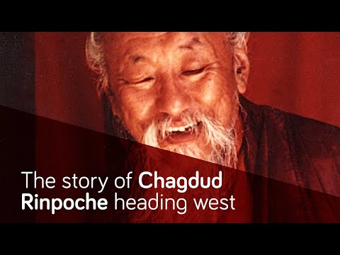 The story of Chagdud Rinpoche heading west