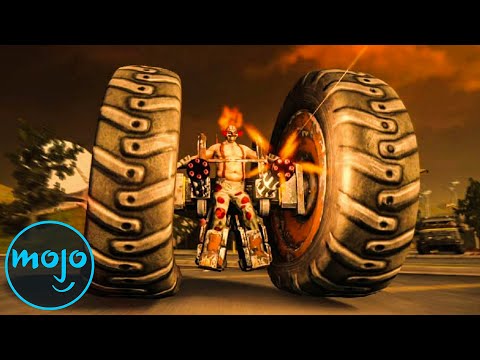 扭曲金屬遊戲中最偉大的10款車輛 (Top 10 Greatest Vehicles in Twisted Metal Games)